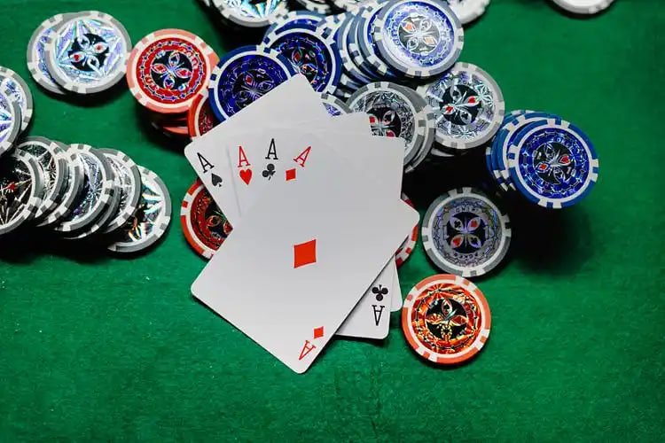 Bandar Poker live dealer table view on ligaciputra rtp platform